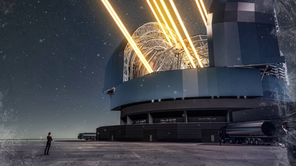 Le Télescope E-ELT, perspectives d’études des galaxies distantes.