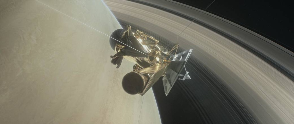 Cassini- Huygens : voyage dans le monde de Saturne.